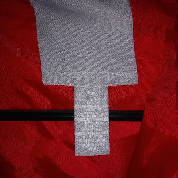 Women's red jacket - Picture 3 of 3